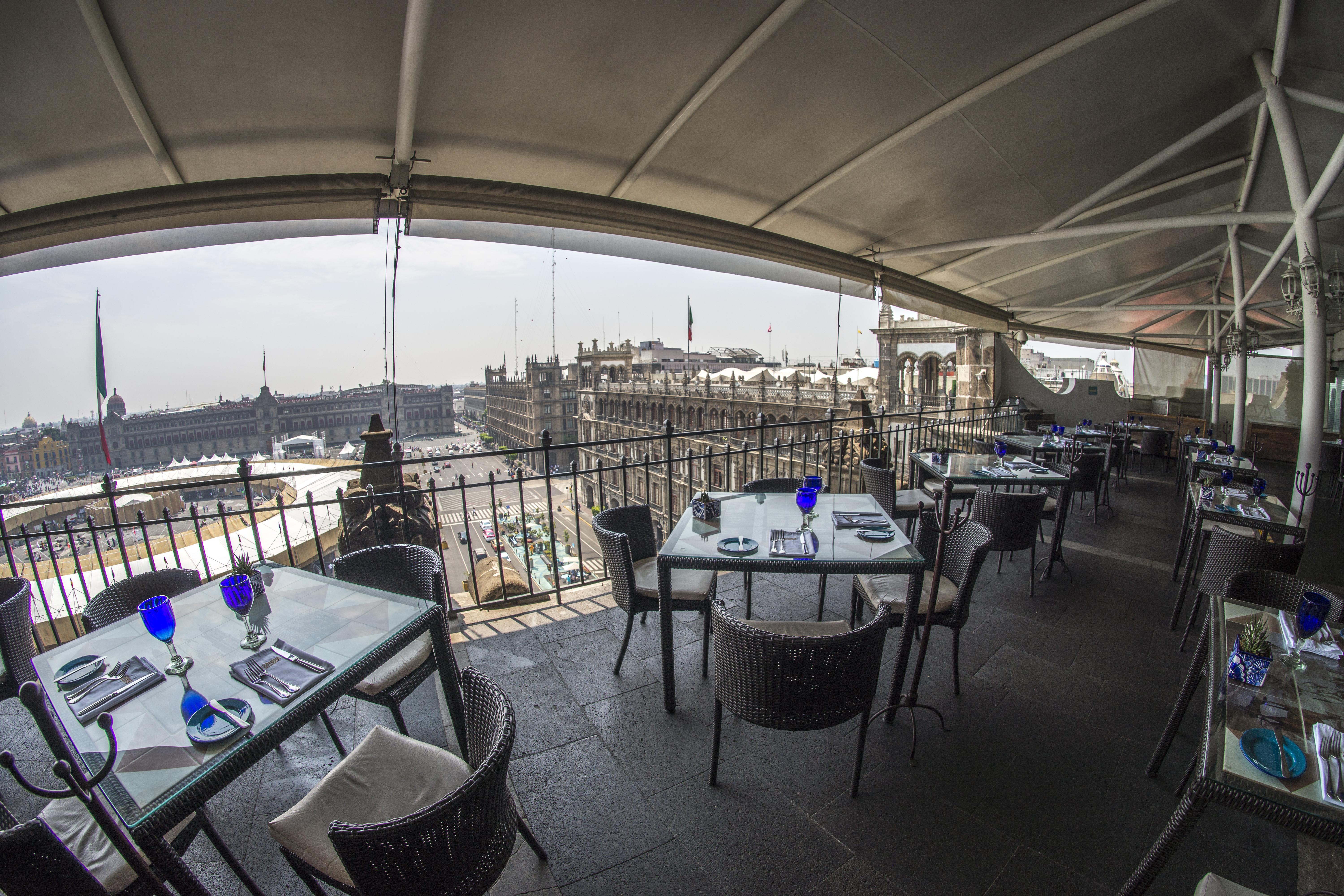 Gran Hotel Ciudad De Mexico Zocalo View Εξωτερικό φωτογραφία The restaurant